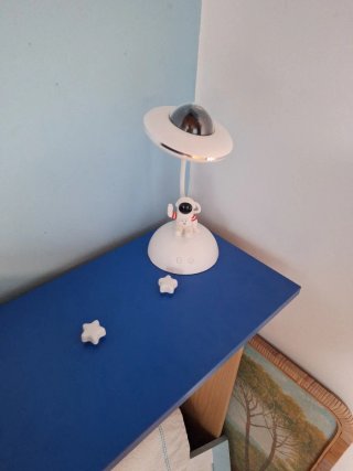 Lámpara Infantil Proyector Astronauta