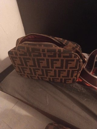 Bolso Fendi Marrón Monogram