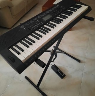 Teclado Casio CTK-3500 con Soporte y Pedal