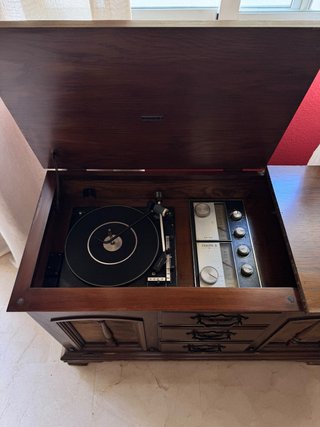 Mueble Tocadiscos Zenith Retro