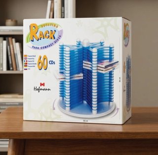 ORGANIZADOR DE CD'S MARCA HOFMANN
