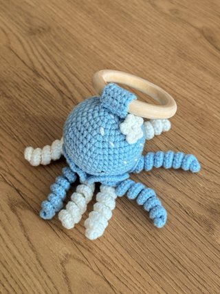 Sonajero Amigurumi Pulpo Crochet