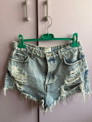 Shorts di jeans Bershka