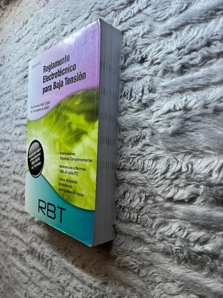 RBT. Reglamento electrotécnico para baja tensión
