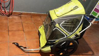 Remolque de Bicicleta para Niños y niñas.