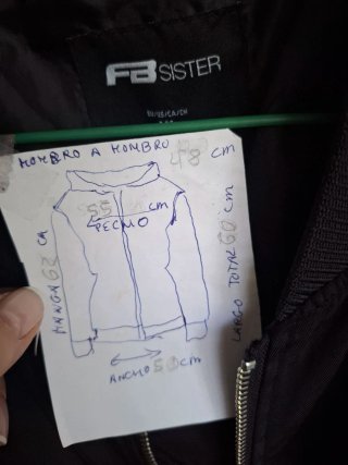 Cazadora Bomber NASA FB Sister Negra