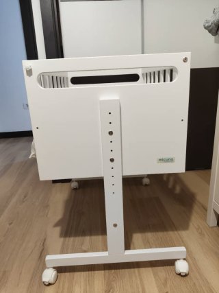 Minicuna Micuna blanca con ruedas