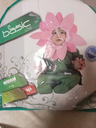 Disfraz de Flor para Bebé de 6 a 12 meses