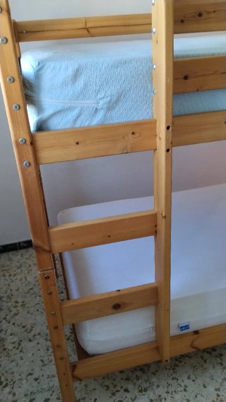 Cama Litera de Madera o camas individuales