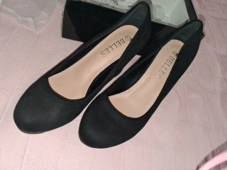 Zapatos de Tacón Negros Belles Talla 40