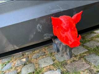 Cubre Bola de Remolque Jabalí 3D (4x4, Caza)