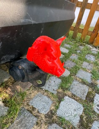 Cubre Bola de Remolque Jabalí 3D (4x4, Caza)