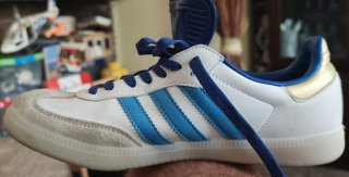 Zapatillas Adidas Messi tipo Samba Talla 40