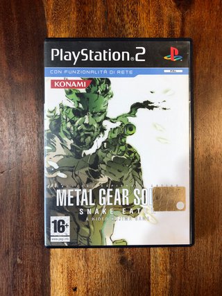Metal Gear Solid snake eater ps2 italiano ita