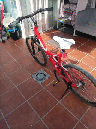 Bicicleta de Montaña Di Terzo Roja