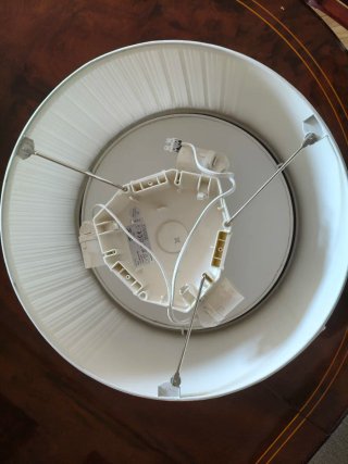 Lámpara de techo IKEA ÅRSTID blanca