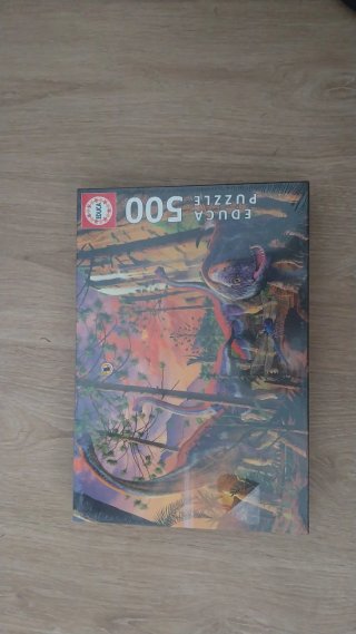 Puzzle Educa 500 Piezas Dinosaurios