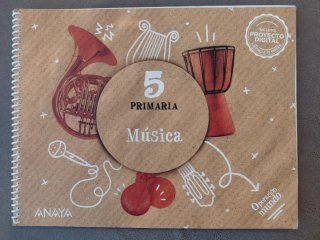 Libro Música 5° Primaria Anaya
