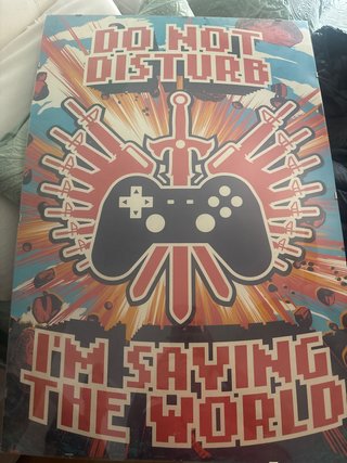 Póster Do Not Disturb Gaming
