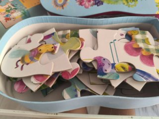 Puzzle Infantil Flower Tower Crocodile Creek
