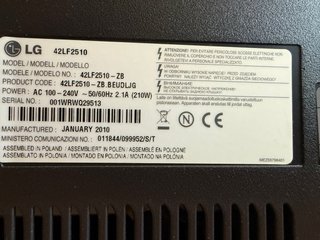 Televisor LG 42LF2510 42 pulgadas Full HD