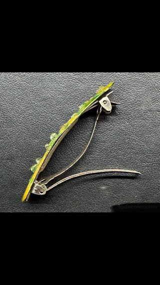 Pasador de pelo / broche de barra. Vintage