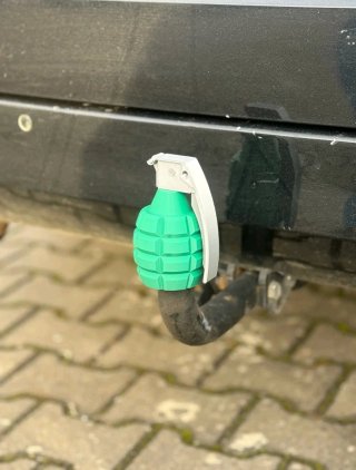 Cubre Bola de Remolque Granada 3D