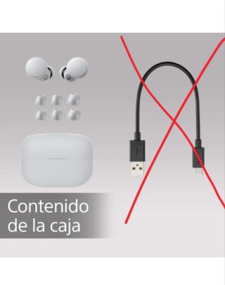 Sony LinkBuds S Blancos - Cancelación Ruido