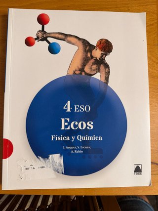 Libro Física y Química 4 ESO Ecos (Teide)
