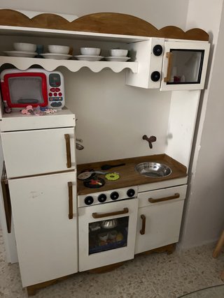 Cocinita artesanal alta 160cm