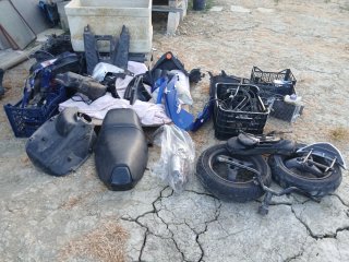 Moto Scooter para piezas. Todo lote