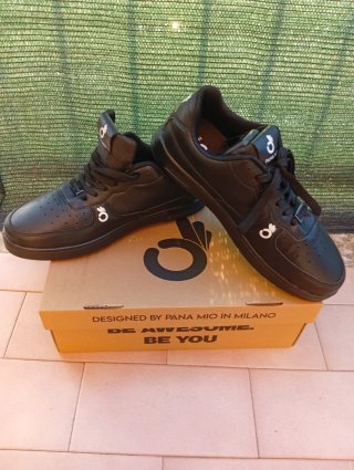 Pana Mio Scarpe da Ginnastica Nere