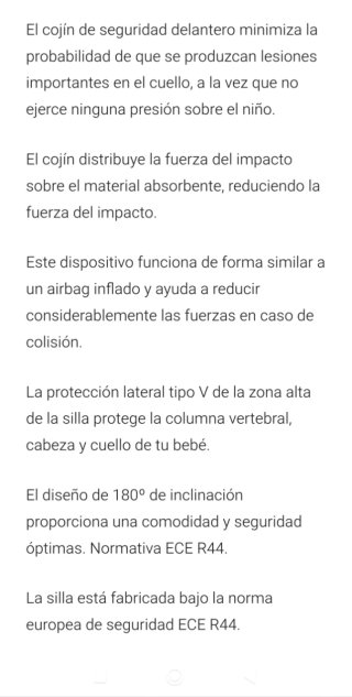 Sillita coche grupo 1/2/3