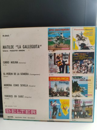 Lote Vinilos La Galleguita (1 LP y 1 Single)