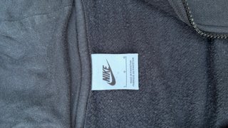 Sudadera Nike Negra con Capucha y Cremallera