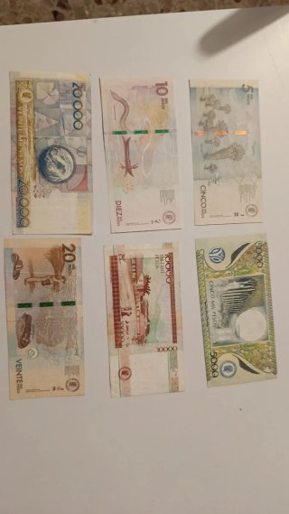 Colección de Billetes Colombianos