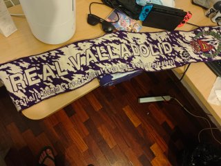 Bufanda Real Valladolid antigua