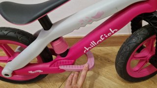 Bicicleta de aprendizaje rosa Imaginarium