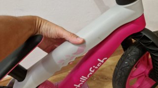 Bicicleta de aprendizaje rosa Imaginarium