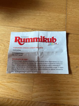 Juego de mesa Rummikub