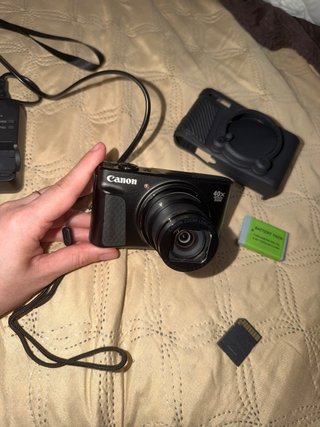 Canon PowerShot SX740 HS Cámara Digital Negra -