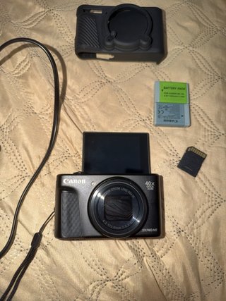 Canon PowerShot SX740 HS Cámara Digital Negra -