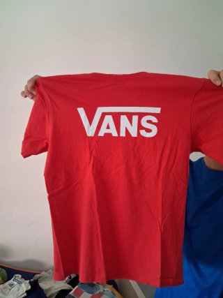Camiseta Vans Roja
