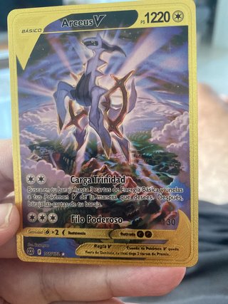 Carta Pokémon Arceus V