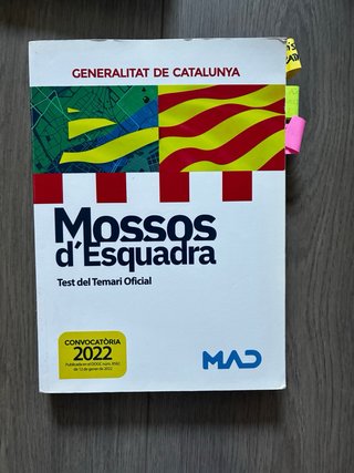 Mossos d`Esquadra. Qüestionari de l´àmbit D: co...