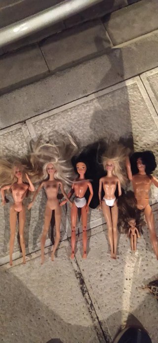 Lote de 6 muñecas Barbie