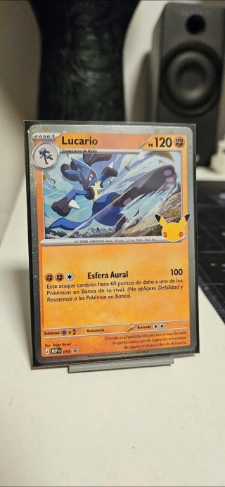 Carta Pokémon Lucario Fase 1