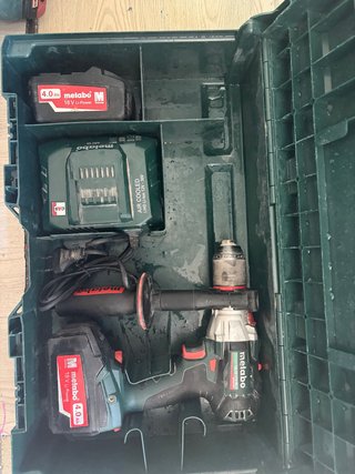 Taladro Metabo 18V Li-Power con 2 Baterías