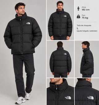 The North Face Chaquetón Negro