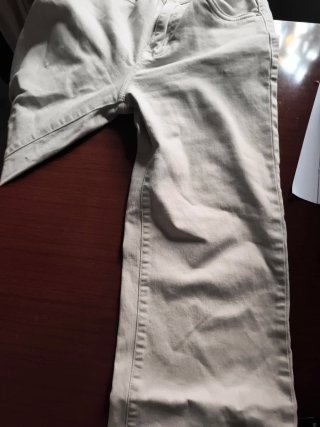 Pantalón Campana Blanco Talla S